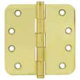 Emtek Brass Residential-Duty 5/8"-Radius Hinges in PVD