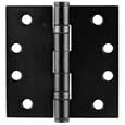 Emtek Steel Ball-Bearing Square Hinges in Flat Black