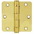 Emtek Steel Heavy-Duty 1/4"-Radius Hinges in PVD