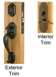 Emtek Denver Sandcast Bronze Mortise Lock