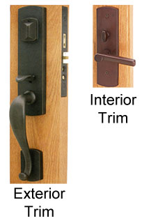 Emtek Morgan Sandcast Bronze Mortise Lock