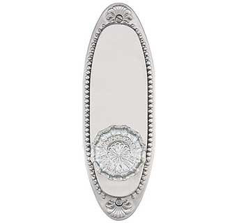 Emtek Oval Beaded 7 Brass Door Handle-Plate - Shop Decorative Door  Hardware at Homestead Hardware.com