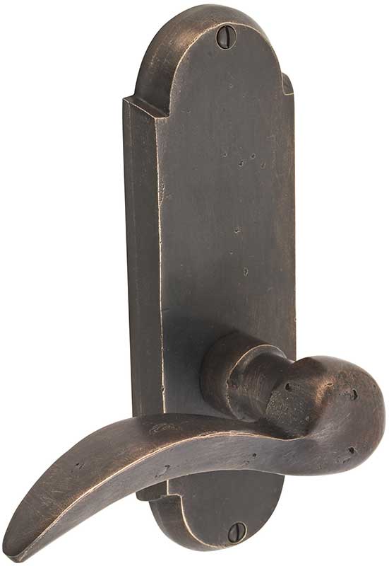 Emtek Style #5 7-1/4 Sandcast Bronze Door Handle-Plate - Shop Decorative Door  Hardware at Homestead Hardware.com