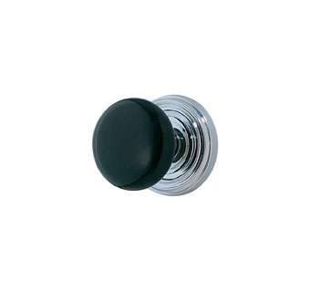 Emtek Ebony Style Porcelain Door Knob