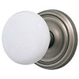 Emtek Ice White Porcelain Door Knob